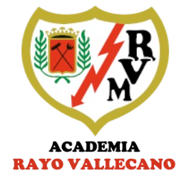 Logo de la Academia Rayo Vallecano